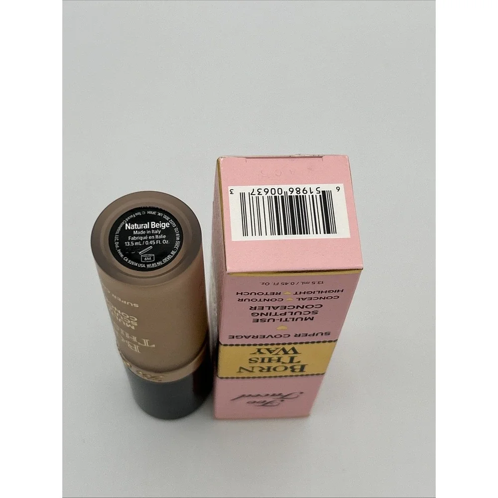 Too Faced Born This Way Super Coverage Sculpting Concealer Natural Beige 0.45oz